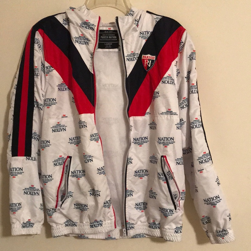 parish Nation Hoodie Jacket L (14-16)